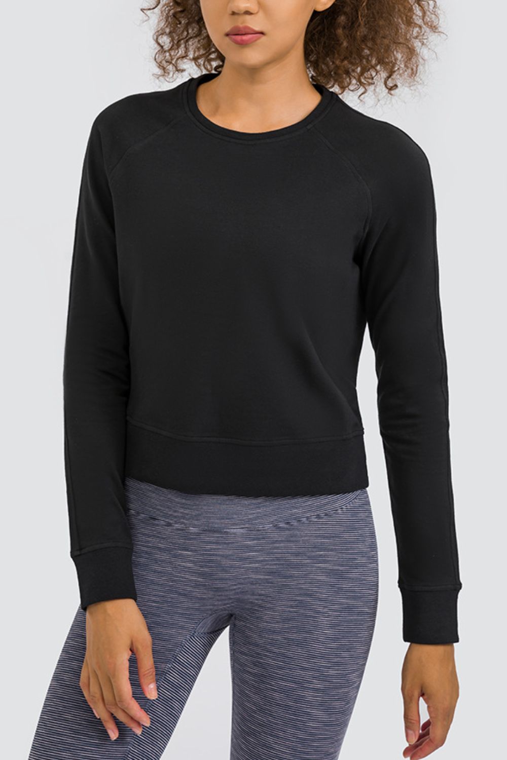 ComfyChic Raglan Sleeve Yoga Top