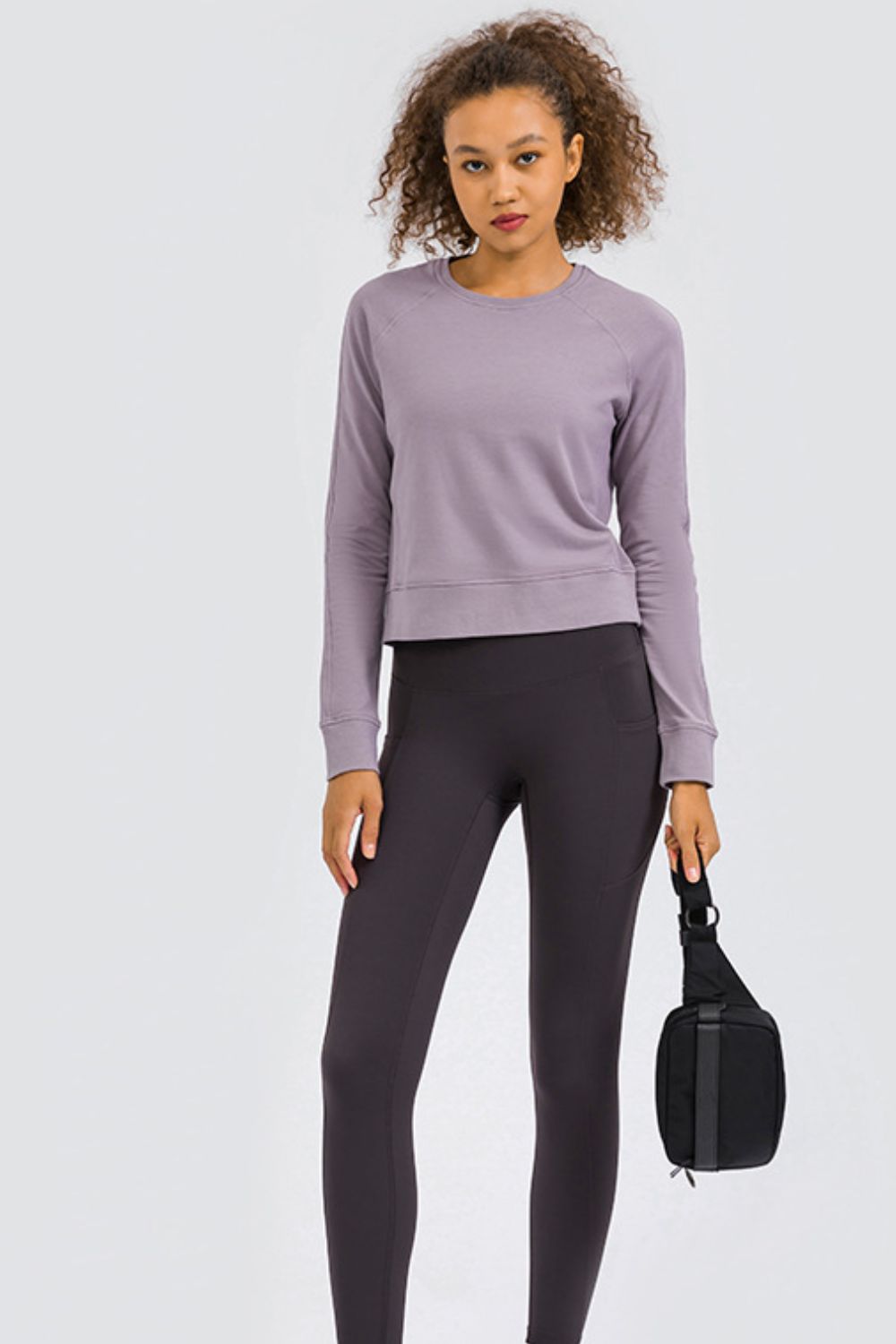 ComfyChic Raglan Sleeve Yoga Top