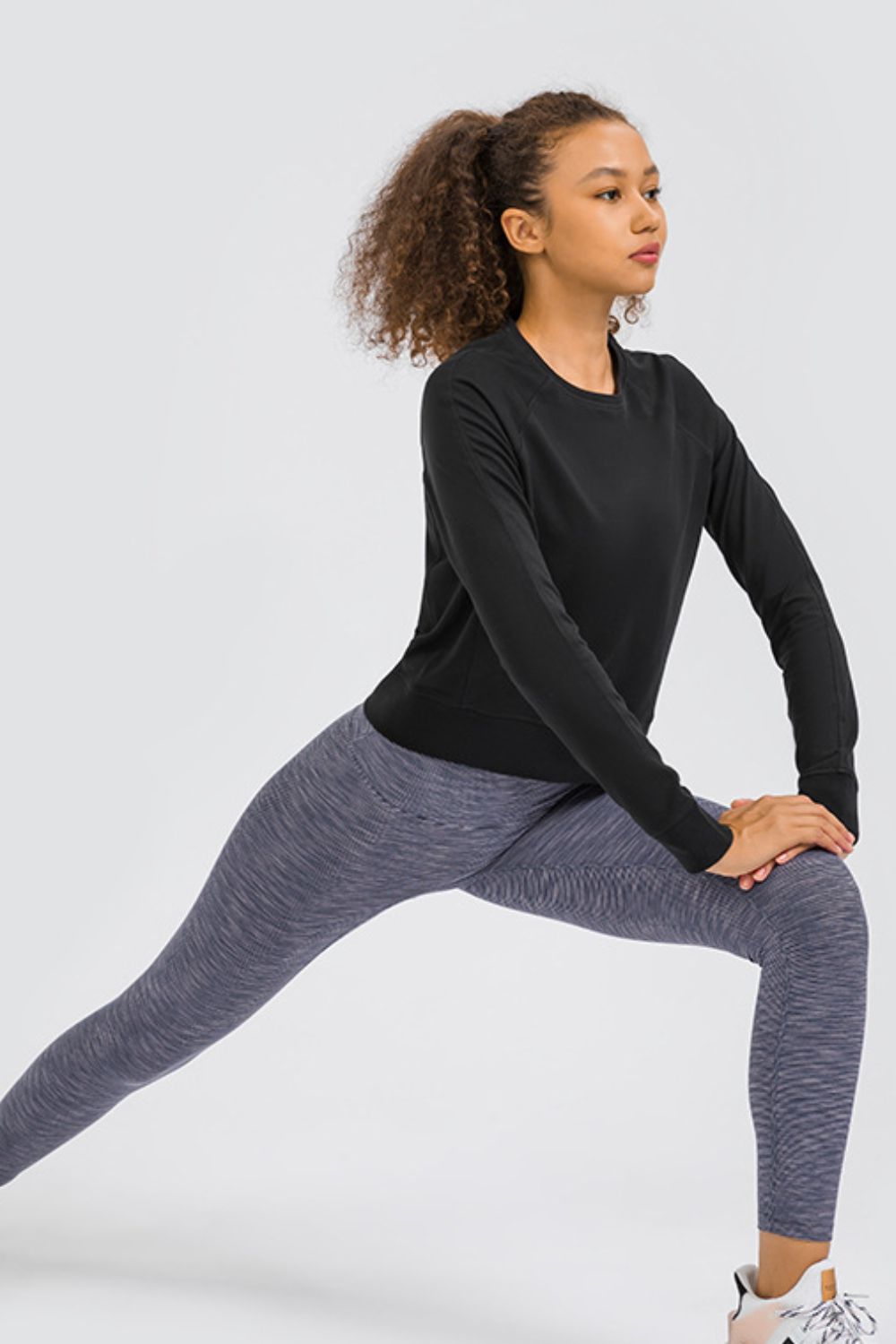 ComfyChic Raglan Sleeve Yoga Top